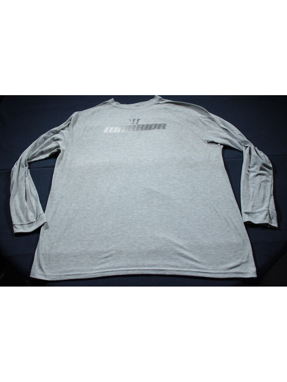 Warrior Hockey Shirt Gray Long Sleeve T-Shirt 2XL Undershirt